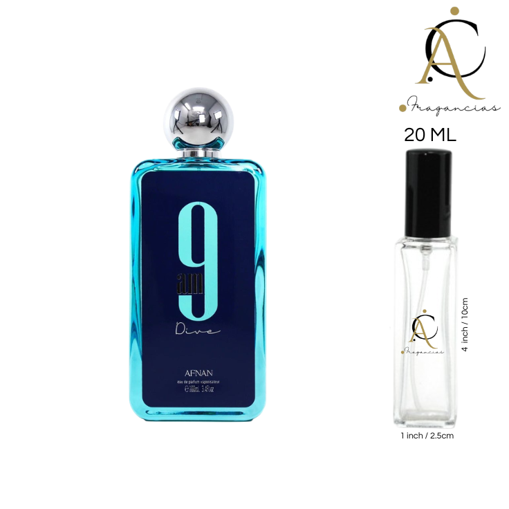9 am Dive Afnan Decants