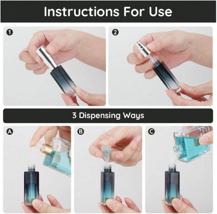 Decants ACF de vidrio templado